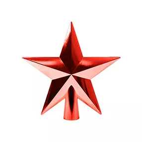 KD.CSÚCSDÍSZ CSILLAG PIR.20