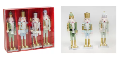 DEKOR POLIREZIN DIÓTÖRŐ DÍSZDOBOZBAN, 4 DARABOS, SZÍNES