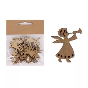 FA ANGYAL SZETTBEN, 24 DARABOS, TROMBITÁL, ARANY