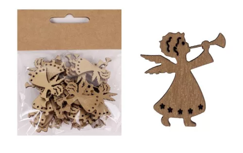 FA ANGYAL SZETTBEN, 24 DARABOS, TROMBITÁL, ARANY