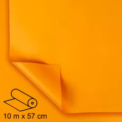 MŰANYAG CSOMAGÓLÓ, TEKERCSES, SOFT NARANCSSÁRGA