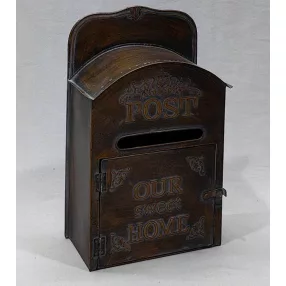 FÉM POSTALÁDA ROZSD25*14*40