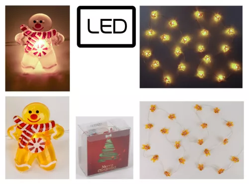 VIL.MÉZI*20LED GIRL.205*3*3