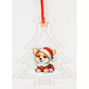 MŰA.AK.CORGI+FFA FEHÉR 11*9