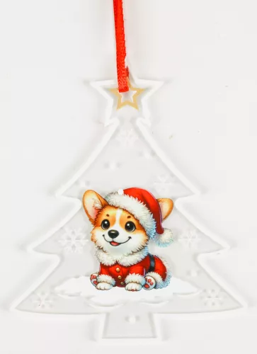 MŰA.AK.CORGI+FFA FEHÉR 11*9