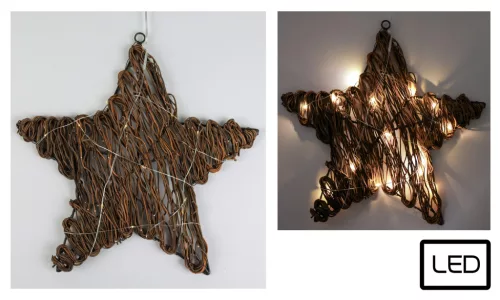 MŰA.RATT.FÉL CSILLAG15LED30