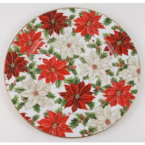 BÁD.TÁLCA KÖR MIK.VIRÁG  33