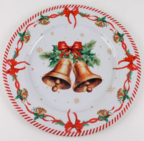 BÁD.TÁLCA KÖR HARANG+MASN33