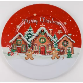 BÁD.TÁLCA KÖR MK.HÁZAK PI33