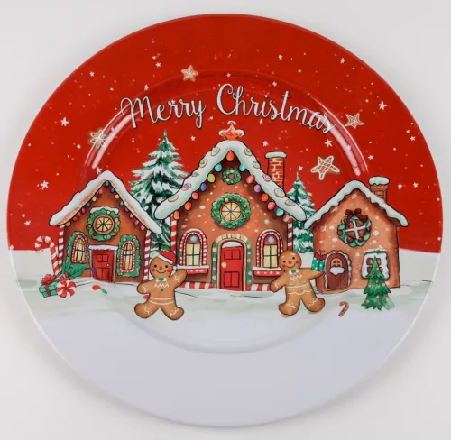 BÁD.TÁLCA KÖR MK.HÁZAK PI33