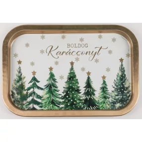 BÁD.TÁLCA TÉG.FENYŐK  34*23