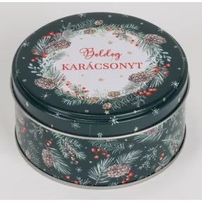 BÁD.DOBOZ TOBOZ ZÖLD   10*5