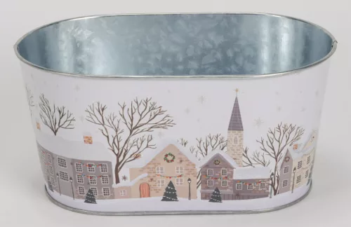 BÁD.KAS.OVÁL TÉLI TÁJ  19,5