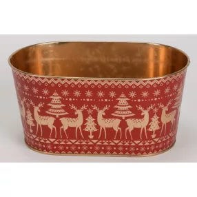 BÁD.KAS.OVÁL RÉNSZARVAS19,5