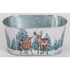 BÁD.KAS.OVÁL FA+SZARVAS19,5