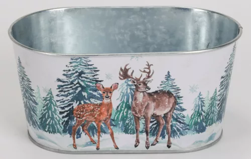 BÁD.KAS.OVÁL FA+SZARVAS19,5