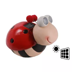 KÜLTÉRI SOLAR KATICABOGÁR, PIROS