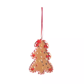 DEKOR AKASZTÓS AGYAG MÉZESKALÁCS FENYŐFA, CUKROS