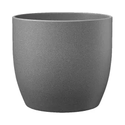 KERÁMIA KASPÓ, BASEL STONE, SÖTÉT SZÜRKE