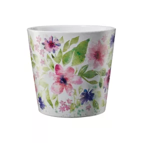 KERÁMIS KASPÓ, DALLAS AQUARELLE VIRÁG MINTÁS