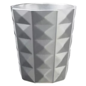 KERÁMIA ORCHIDEA KASPÓ, KYOTO, FÉNYES EZÜST