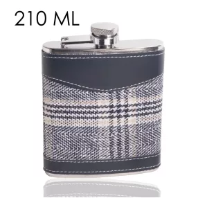 FÉM LAPOSÜVEG 210ML KOCKÁS