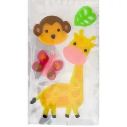 ABLAKZSELÉ ZSIRÁF/MAKI15*30