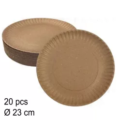 PAPÍR TÁNYÉR*20 KR.FREE23CM