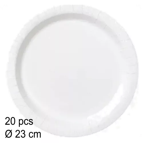 PAPÍR TÁNYÉR*20 FE.FREE23CM