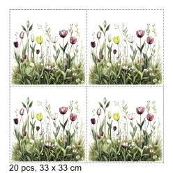 PAPÍR SZALV.*20 3R.TULIPÁ33