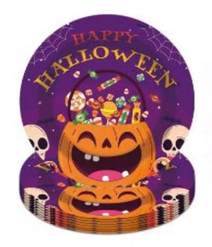 PARTY TÁNYÉR*10 HALLOW.23CM
