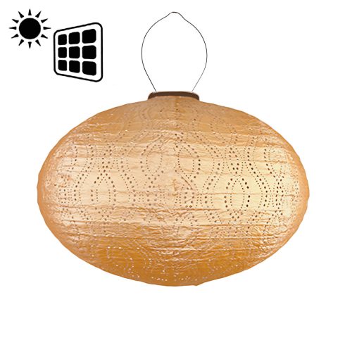 LÁMPÁS SOLAR OVÁL BARA40*25