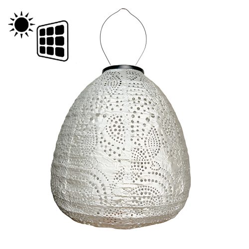 LÁMPÁS SOLAR KUPOLA EZÜST26