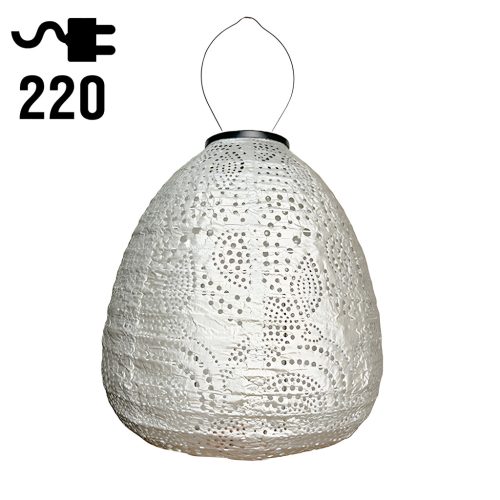 LÁMPÁS VEZ.KUPOLA EZÜST  26