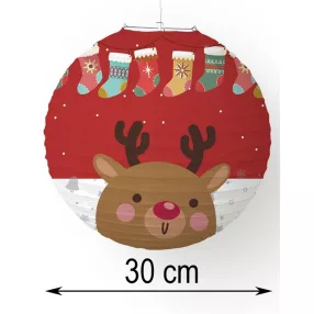 P.LÁMPÁS RÉNSZ.+ZOKNIK 30CM
