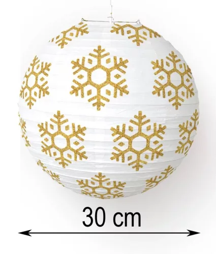 P.LÁMPÁS HÓPEHELY FEH/A30CM