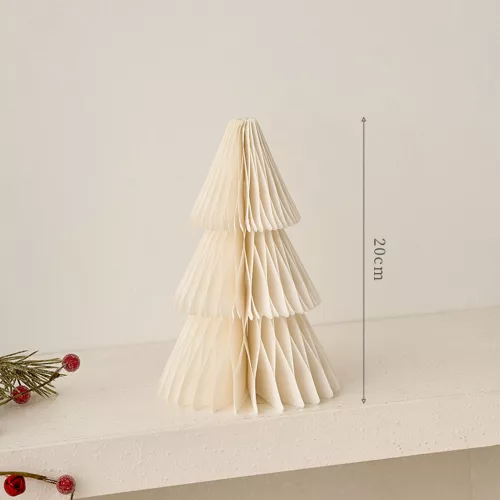 P.LAMPION FENYŐ FEHÉR  20CM