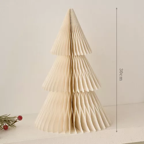 P.LAMPION FENYŐ FEHÉR  30CM