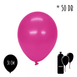 GUMI LUFI SZETT, 50 DARABOS, METÁL FUXIA