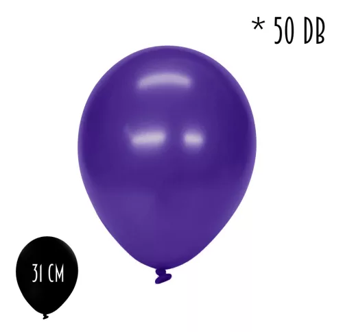 GUMI LUFI SZETT, 50 DARABOS, METÁL LILA