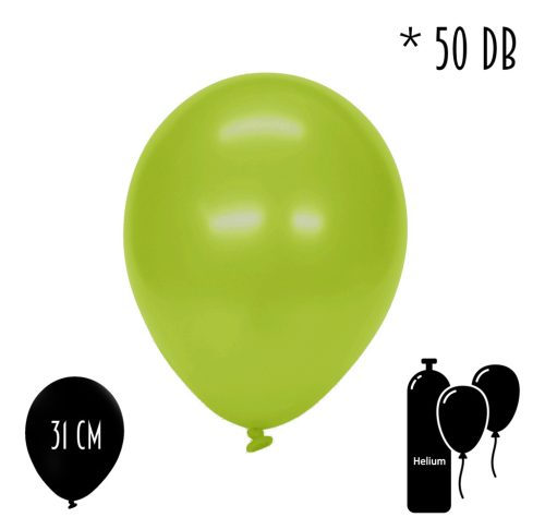 G.LUFI*50 MET.LIME ZÖLD31CM