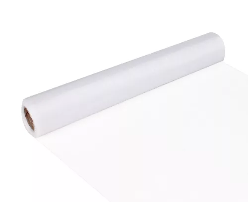 ORGANZA ANYAG, FEHÉR
