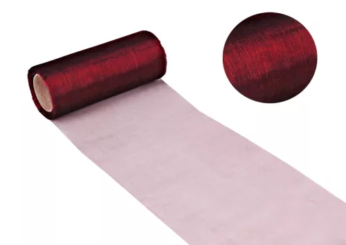 ORGANZA SZALAG, BURGUNDY