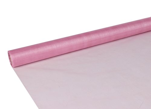 K400587 ORGANZA ANYAG, VILÁGOS PINK  INK