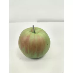 ZÖLDALMA PIROS CSÍKOS L 9CM
