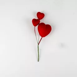 PICK SZÍVES FLOKK.PIROS18CM