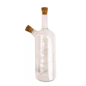 Ü.OLAJOS+ECETES ÜVEG 18,5CM