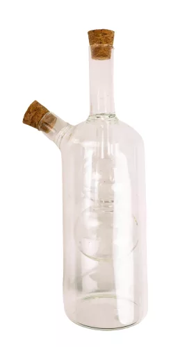 Ü.OLAJOS+ECETES ÜVEG 18,5CM