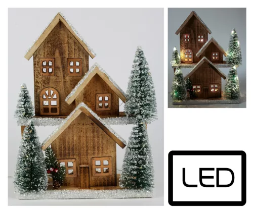 FA HÁZ+SZÍV ABL+20LED    36