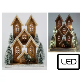 FA TEMPLOM 6TORNYÚ+30LED 35